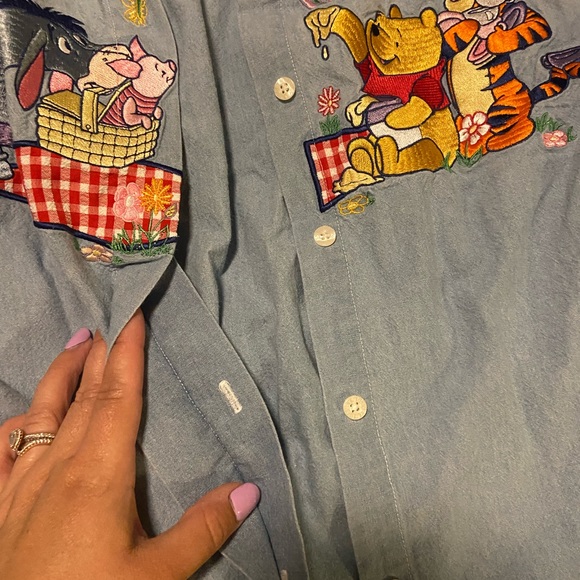 Winnie The Pooh button up - Picture 2 of 7